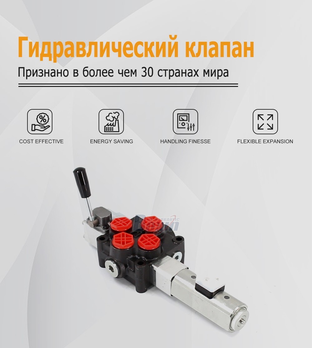 Factory Wholesale Q45 Solenoid and Manual 1 Spool Monoblock Valve